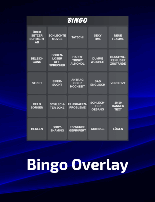 Bingo Overlay