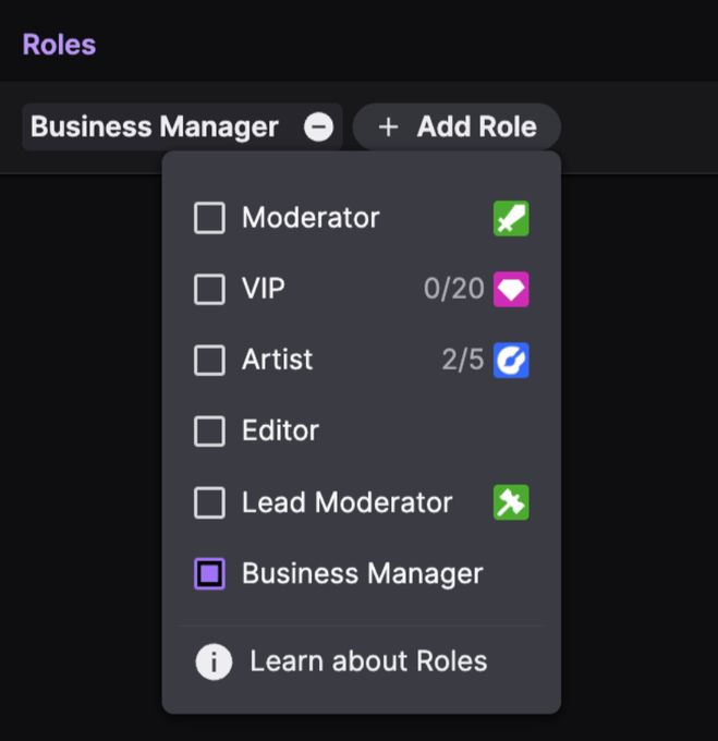 Twitch Business Manager X/Twitter Post